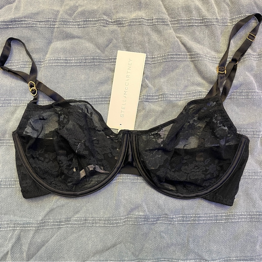 Stella McCartney Black 32E NWT - Picture 3 of 4